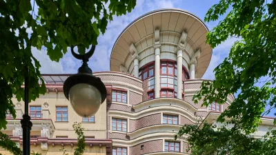 Очаг Пресни — пентхаус в ЖК «Сад Лабиринт», 7 этаж — ЖК: архитектура