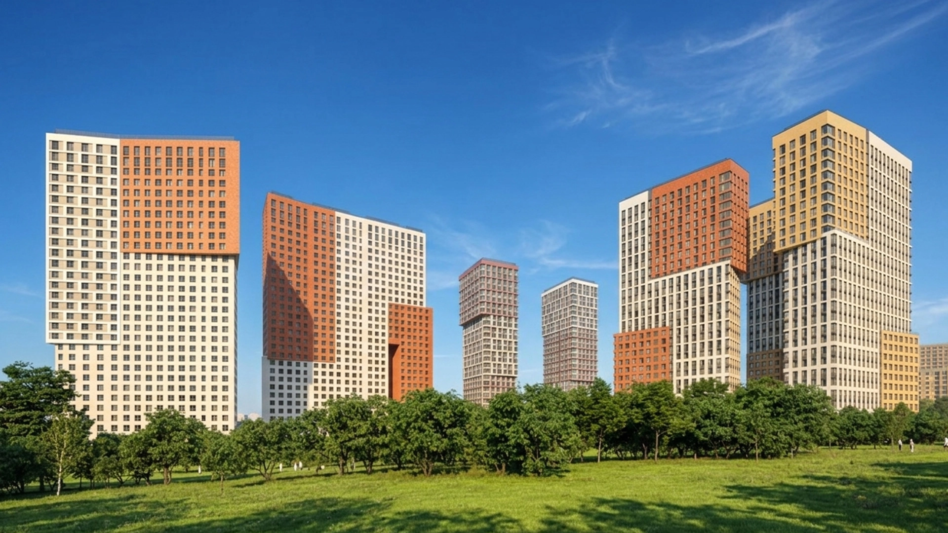 Фотографии архитектуры Kutuzov Grad residential quarter