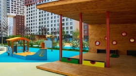 Фотографии приватной территории Жилой квартал «Кутузов Град»