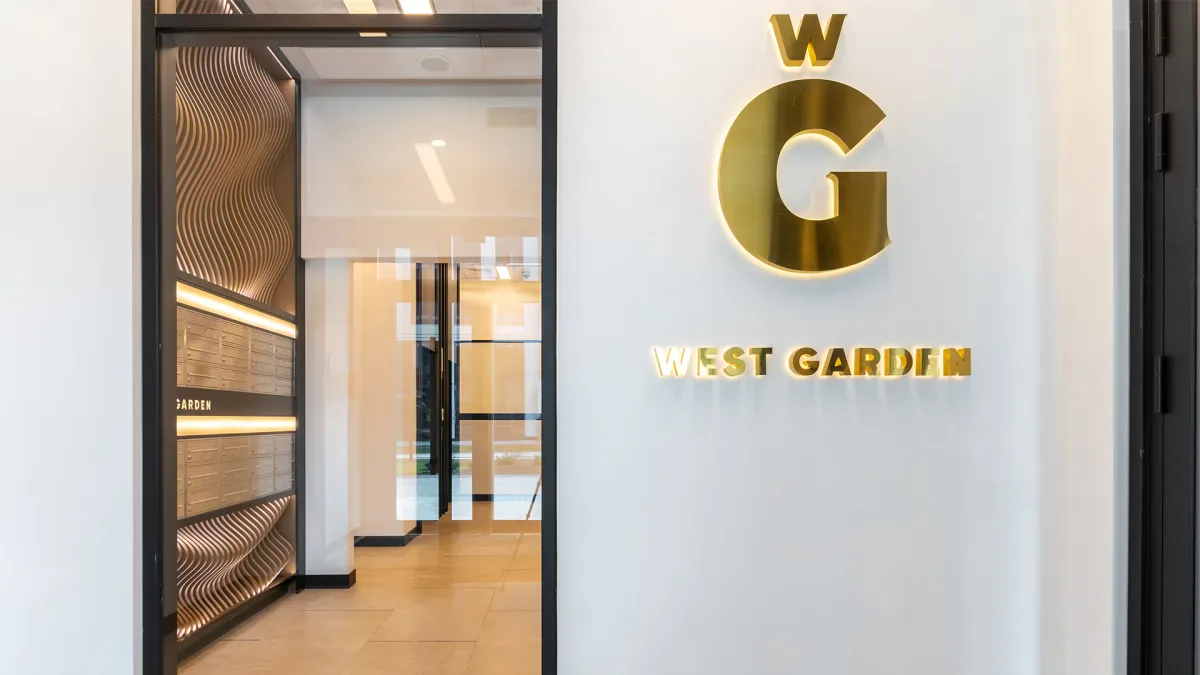 Сокол Раменок — пентхаус в ЖК «West Garden», 14 этаж — ЖК: лобби