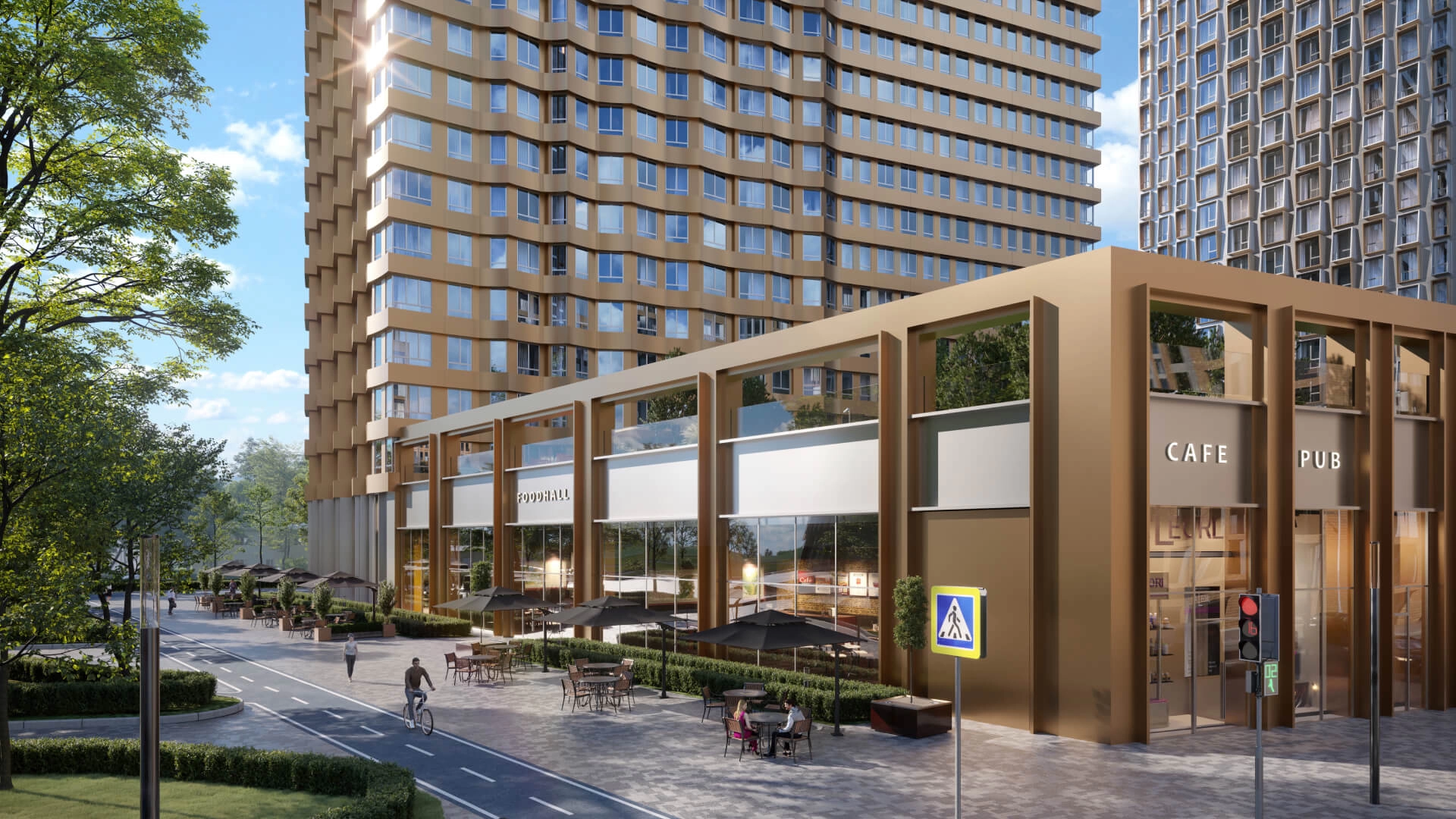 Фотографии инфраструктуры ЖК Sydney City
