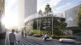 Фотографии приватной территории ЖК MOD