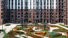 Фотографии приватной территории ЖК Вереск Фотографии приватной территории ЖК Вереск