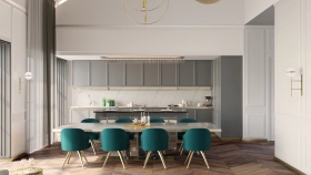 Фотографии интерьеров ЖК Cloud Nine Фотографии интерьеров ЖК Cloud Nine