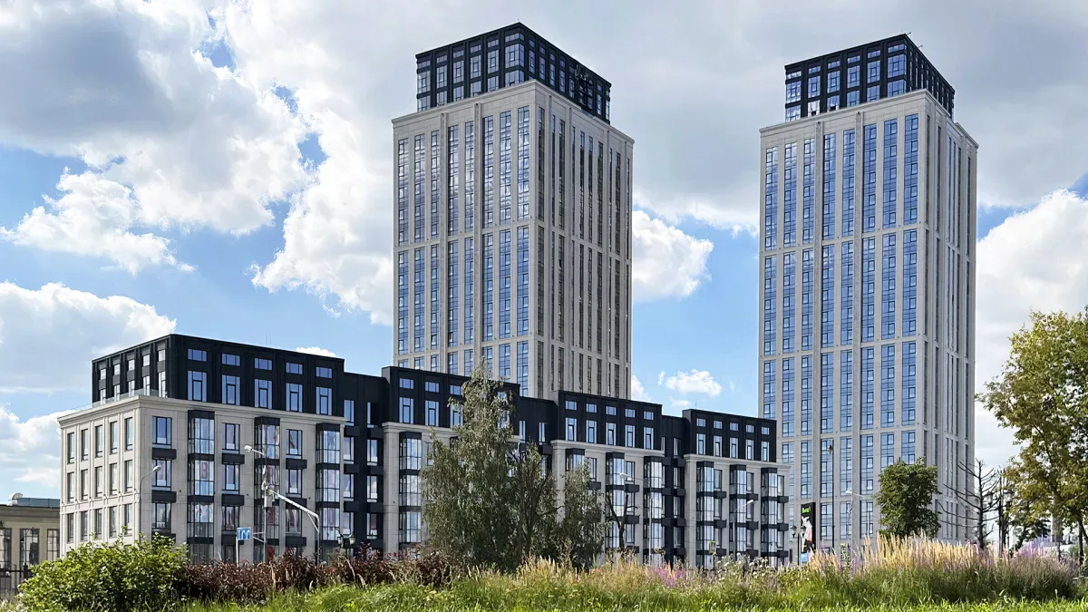Терраса Нагатинского Затона — пентхаус в ЖК «Dream Towers», 6 этаж — ЖК: архитектура
