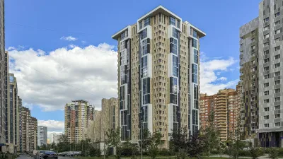 Дуэт Обручева — пентхаус в ЖК «Квартал 38А», 21 этаж — ЖК: архитектура