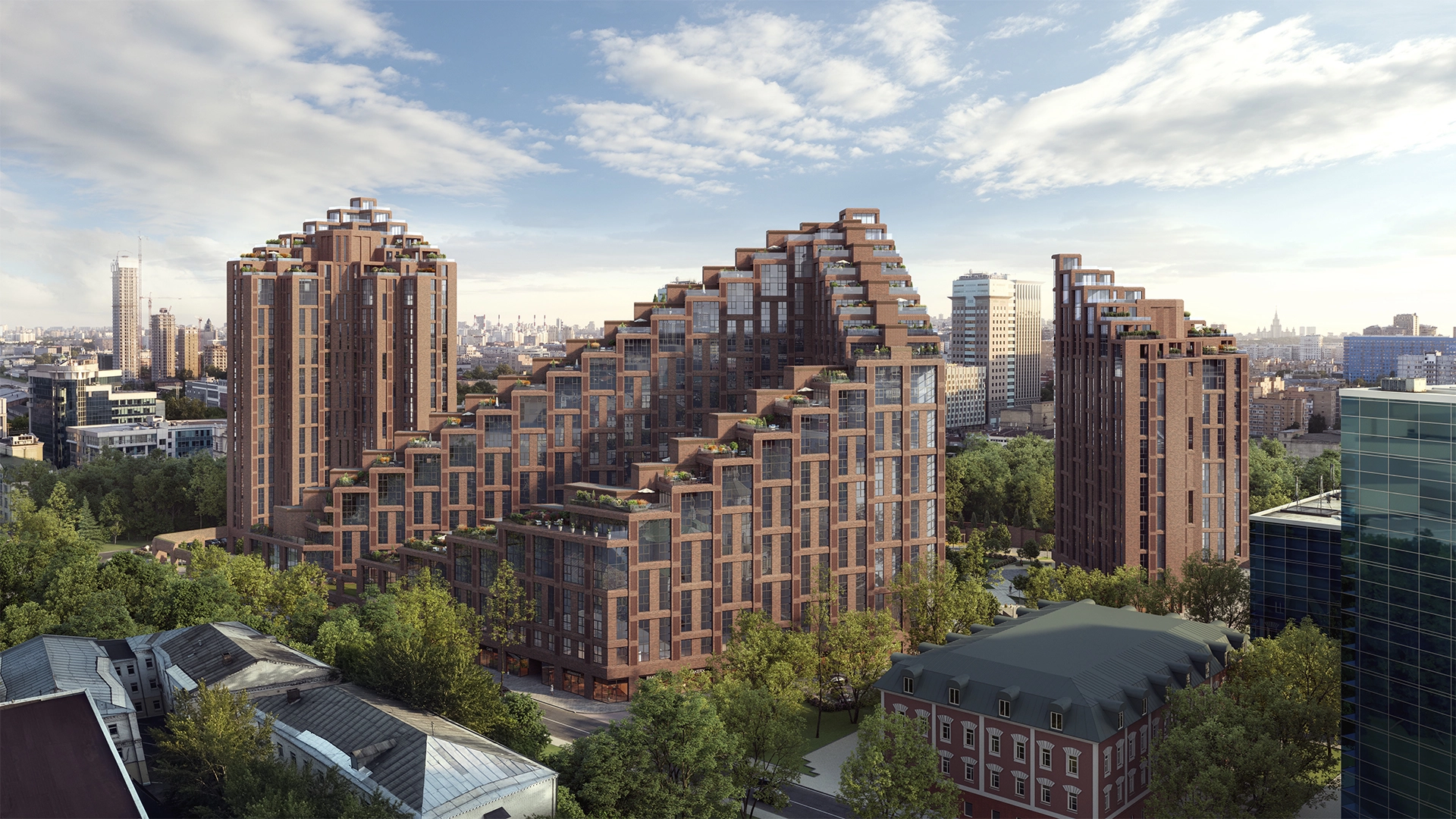 Фотографии архитектуры ЖК Voxhall (Воксхолл) в Москве