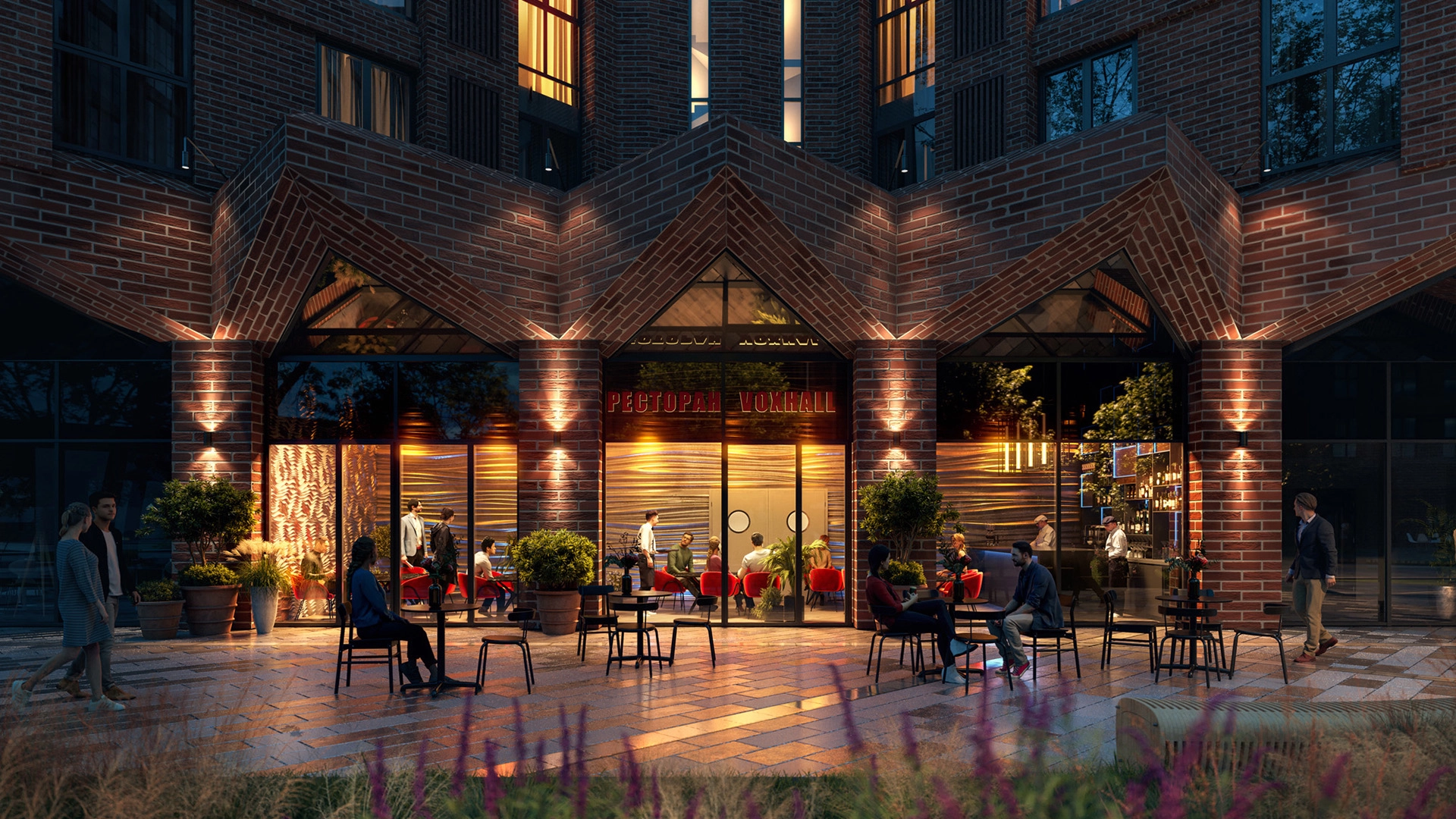 Фотографии инфраструктуры ЖК Voxhall (Воксхолл) в Москве