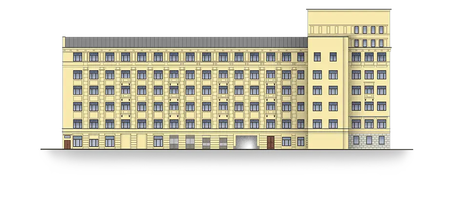 Бизнес-центр в Уланском переулке, 22
