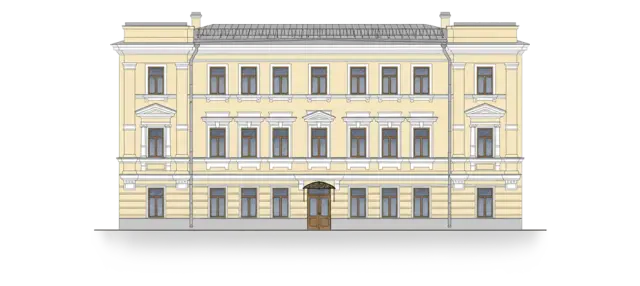 Особняк в Большом Казенном переулке, 8