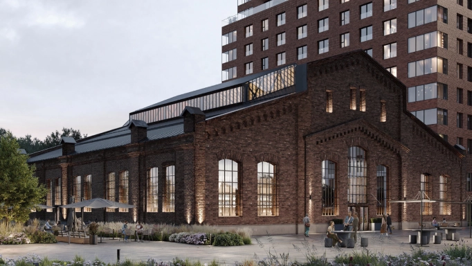 Fully reconstructed 1907 three-story mansion with underground level and luxury retail space at Presnensky Val Street 27. - Maison D'Ahmed