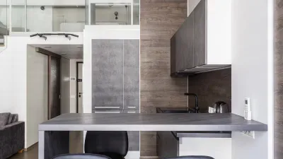 Южный Дуэт — пентхаус в ЖК «Loftec», 5 этаж — Гостиная