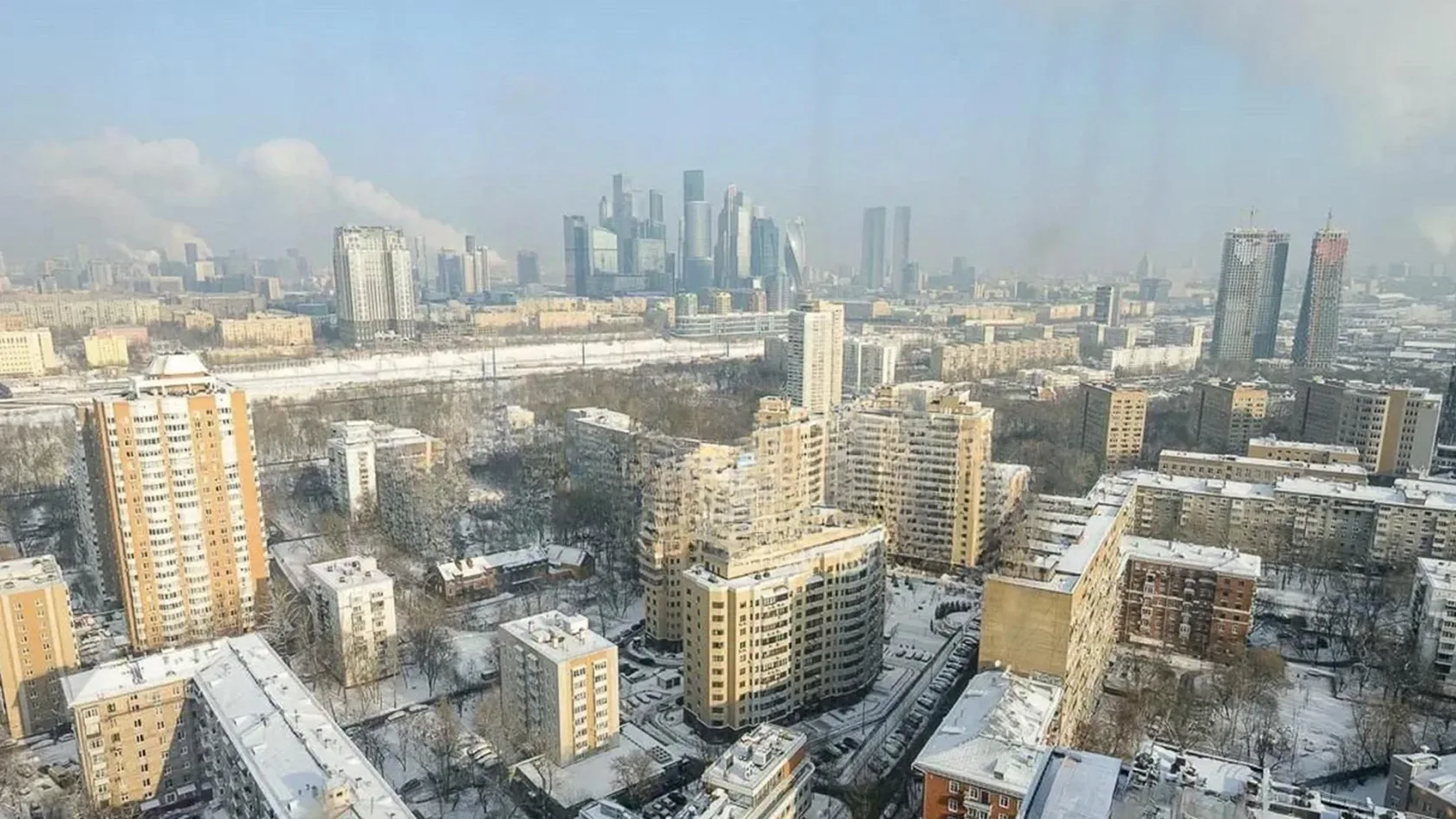 Башня — пентхаус в ЖК «Дом на Мосфильмовской», 28 этаж — Вид из окна