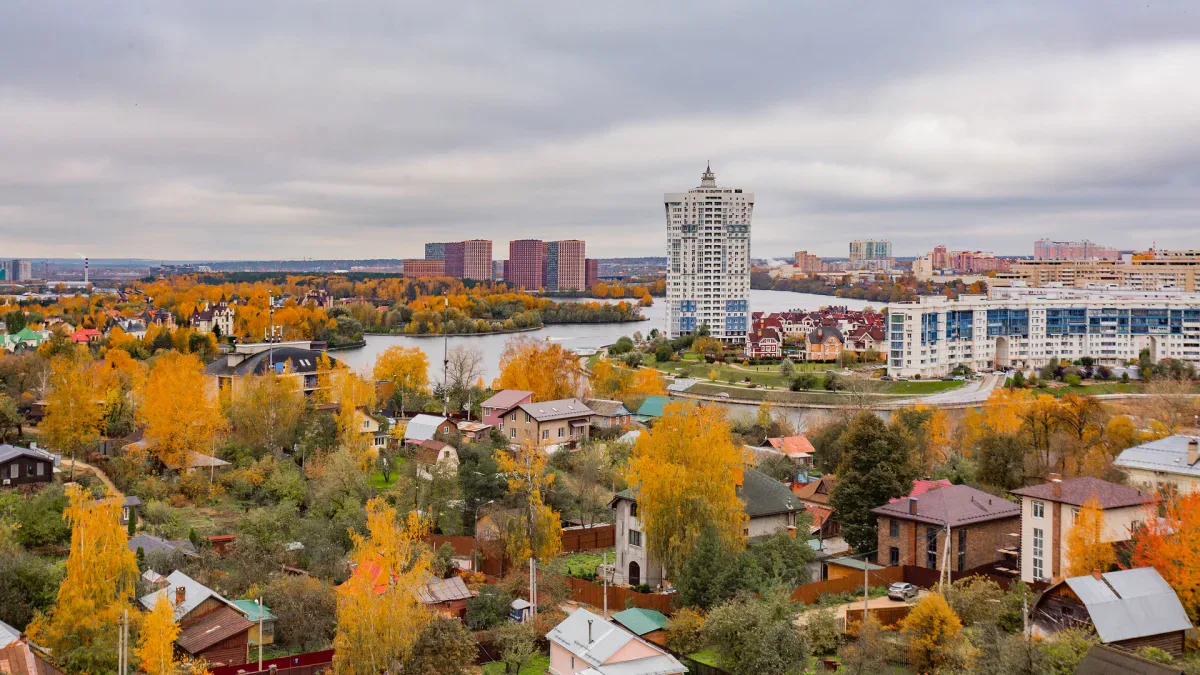 Небо Восемь — пентхаус в ЖК «Парк Рублёво», 8 этаж — Вид из окна