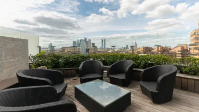 Золотой Дуэт — пентхаус в ЖК «Венский дом», 9 этаж — Балкон