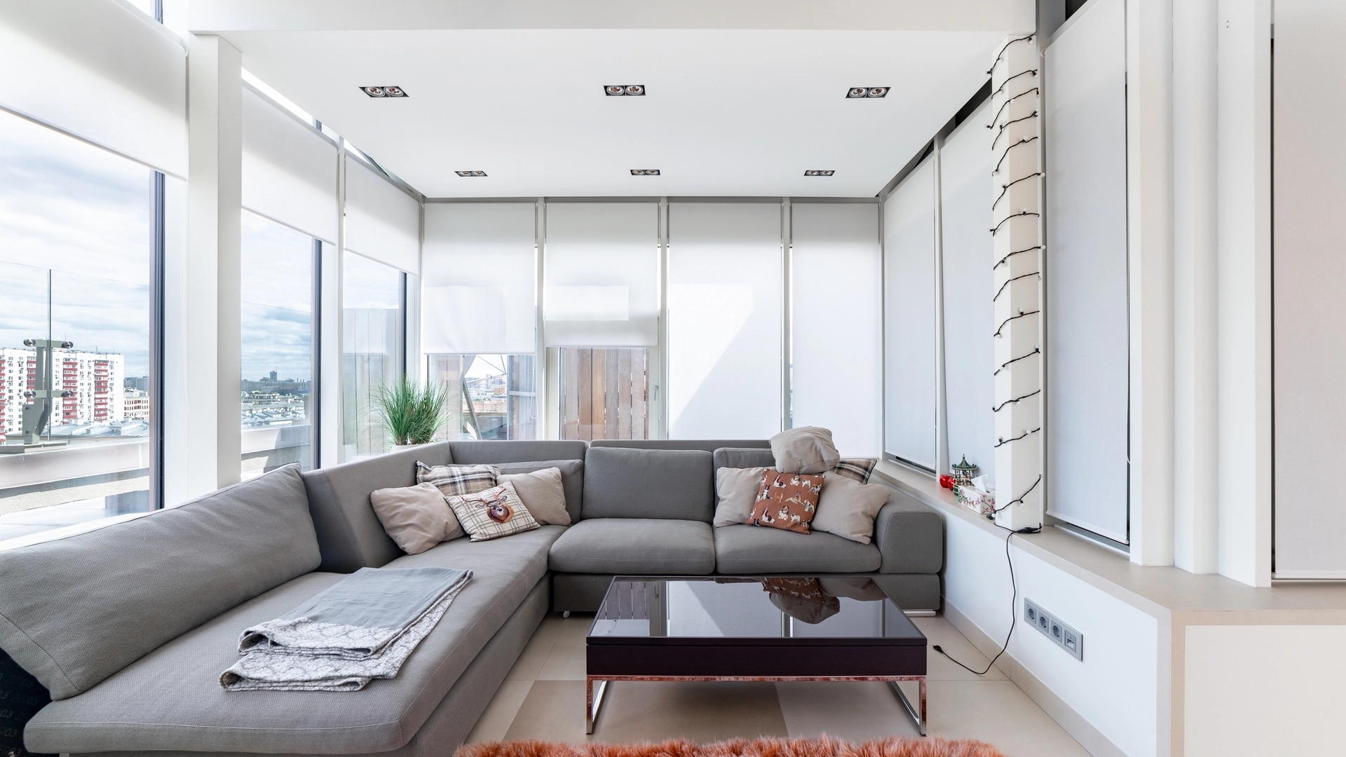 Золотой Дуэт — пентхаус в ЖК «Венский дом», 9 этаж — Гостиная