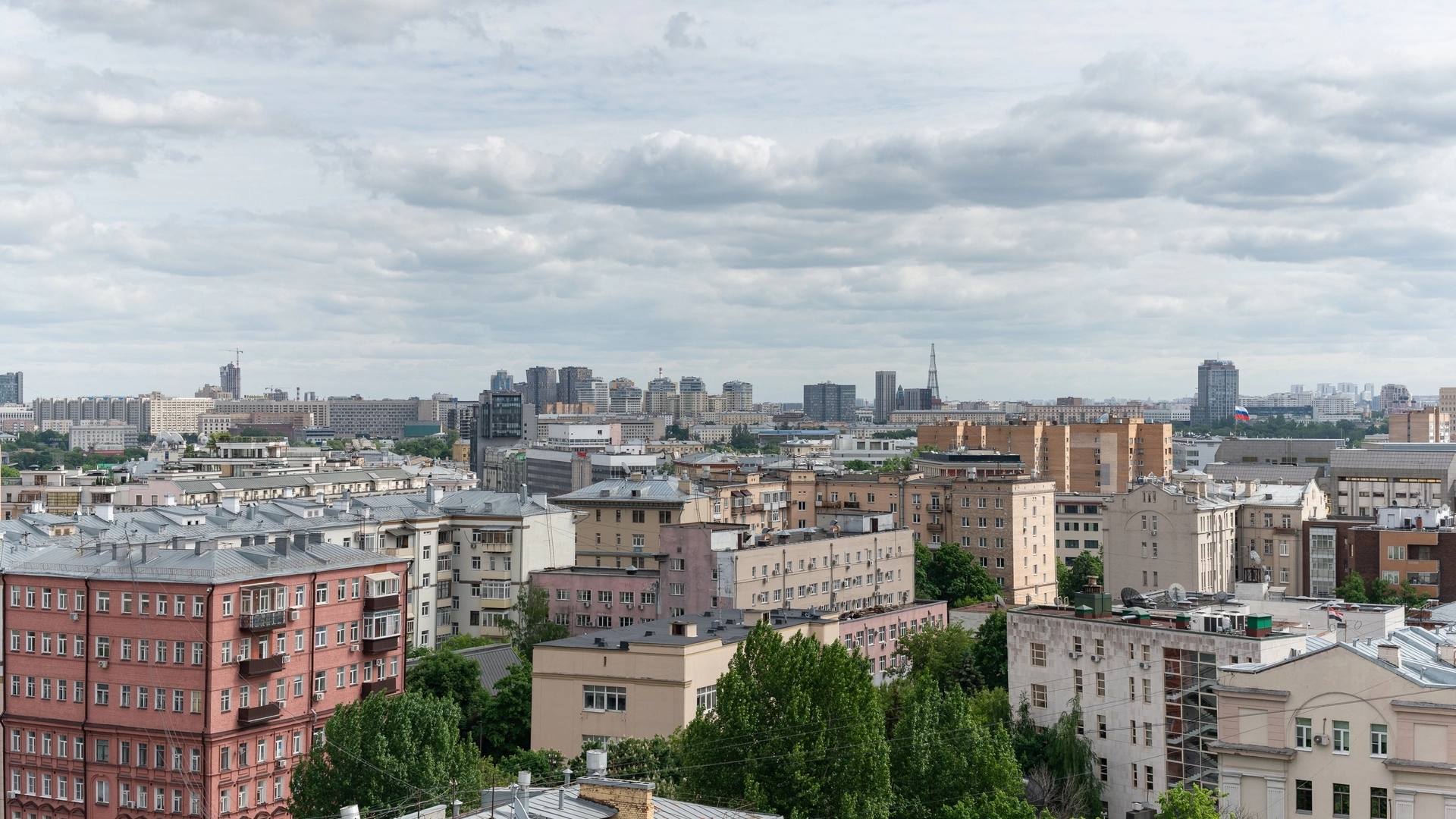 Золотой Дуэт — пентхаус в ЖК «Венский дом», 9 этаж — Вид из окна