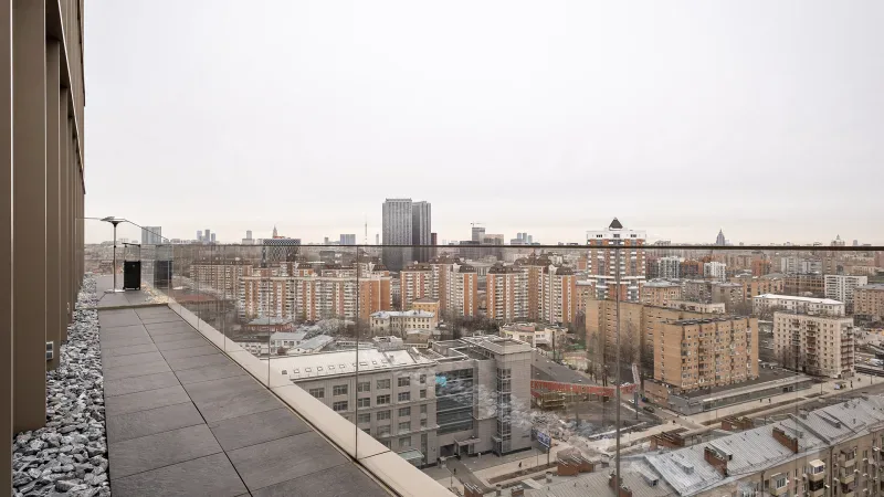 Южная Терраса — пентхаус в ЖК «Лаки», 19 этаж — Терраса