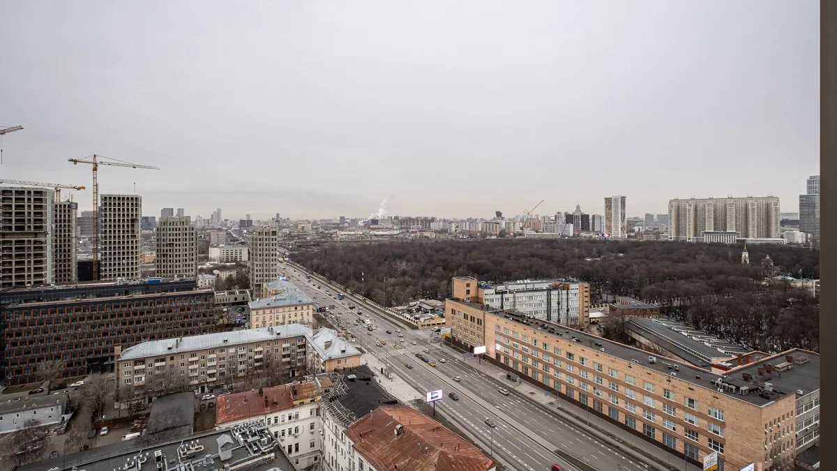 Южная Терраса — пентхаус в ЖК «Лаки», 19 этаж — Вид из окна