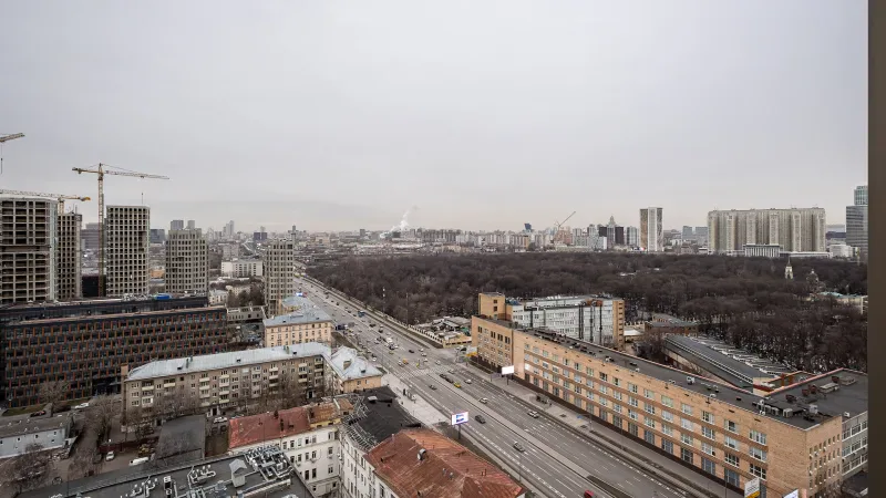 Южная Терраса — пентхаус в ЖК «Лаки», 19 этаж — Вид из окна