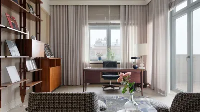 Небо Десять — пентхаус в ЖК «Четыре солнца», 10 этаж — Кабинет
