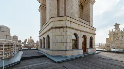 Дуэт — пентхаус в ЖК «Гостиница Украина», 11 этаж — Балкон