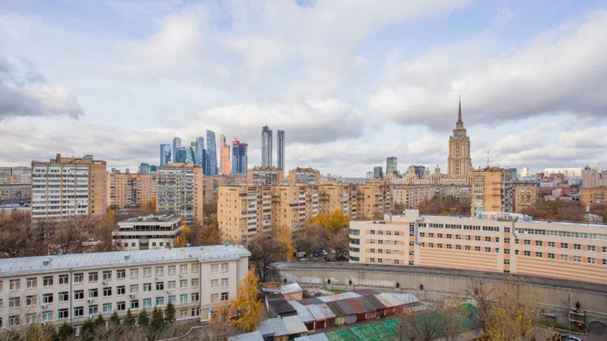 Очаг Дорогомилова — пентхаус в ЖК «Тараса Шевченко, 1», 11 этаж — Вид из окна