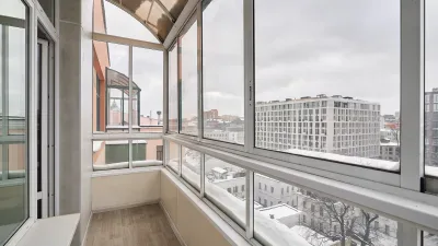 Дуэт Сущёвской — пентхаус в ЖК «Сущёвская, 31», 7 этаж — Балкон