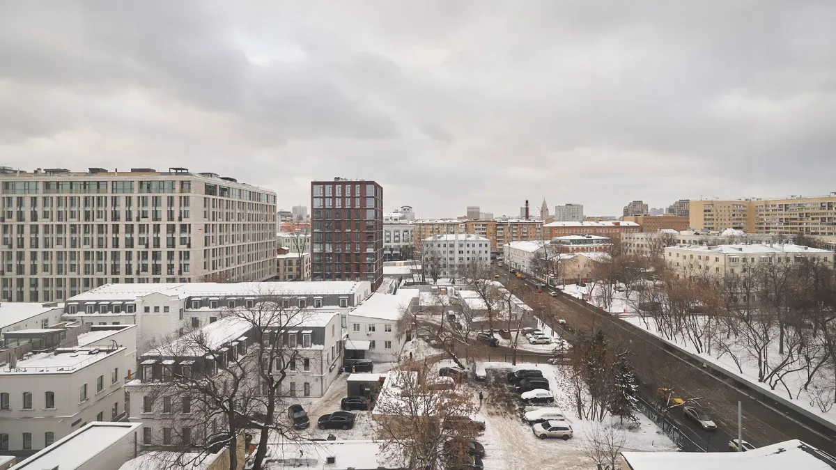 Дуэт Сущёвской — пентхаус в ЖК «Сущёвская, 31», 7 этаж — Вид из окна