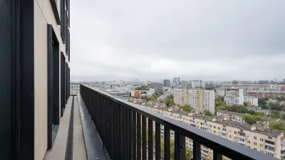 Терраса Беговой — пентхаус в ЖК «Сохо+Нохо», 17 этаж — Балкон