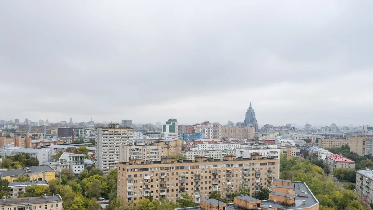 Терраса Беговой — пентхаус в ЖК «Сохо+Нохо», 17 этаж — Вид из окна