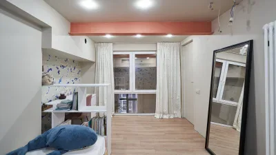 Дуэт Басманной — пентхаус в ЖК «Kleinhouse», 6 этаж — Спальня