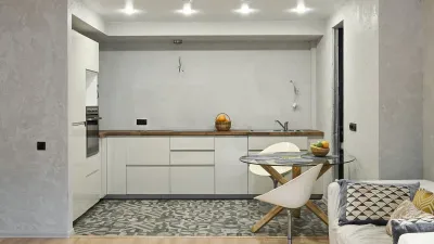 Дуэт Басманной — пентхаус в ЖК «Kleinhouse», 6 этаж — Гостиная