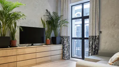Дуэт Басманной — пентхаус в ЖК «Kleinhouse», 6 этаж — Гостиная