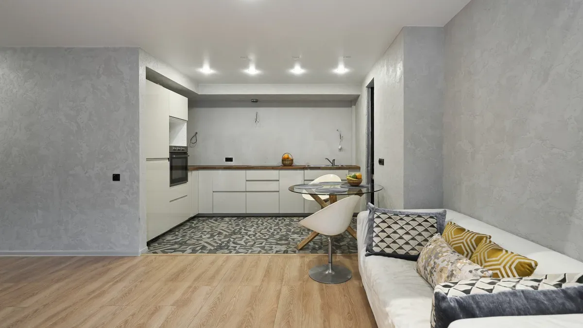 Дуэт Басманной — пентхаус в ЖК «Kleinhouse», 6 этаж — Гостиная