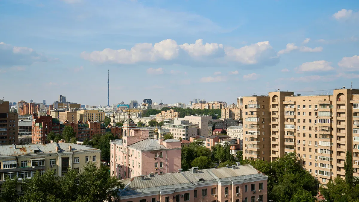 Небо — пентхаус в ЖК «Долгоруковская, 6», 12 этаж — Вид из окна