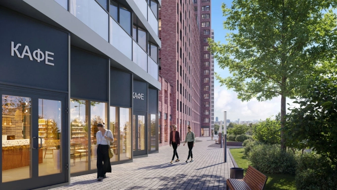 Premium 183m² commercial space for fitness club with swimming pool in Aquilon BESIDE 2.0 complex, Ryazansky Prospect - Maison D'Ahmed