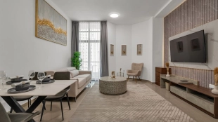 1-bedroom apartment, 824 ft²