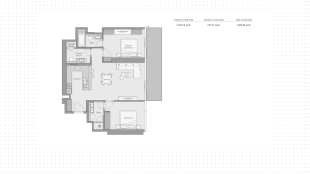 2-комнатные апартаменты, 111 м²