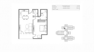 1-комнатные апартаменты, 71 м²
