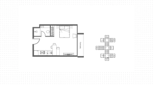 Студия, 38 м²