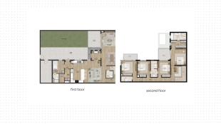 Townhouse, 2 895 ft²