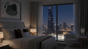 1-bedroom apartment, 821 ft²