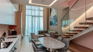 2-комнатные апартаменты, 44 м²