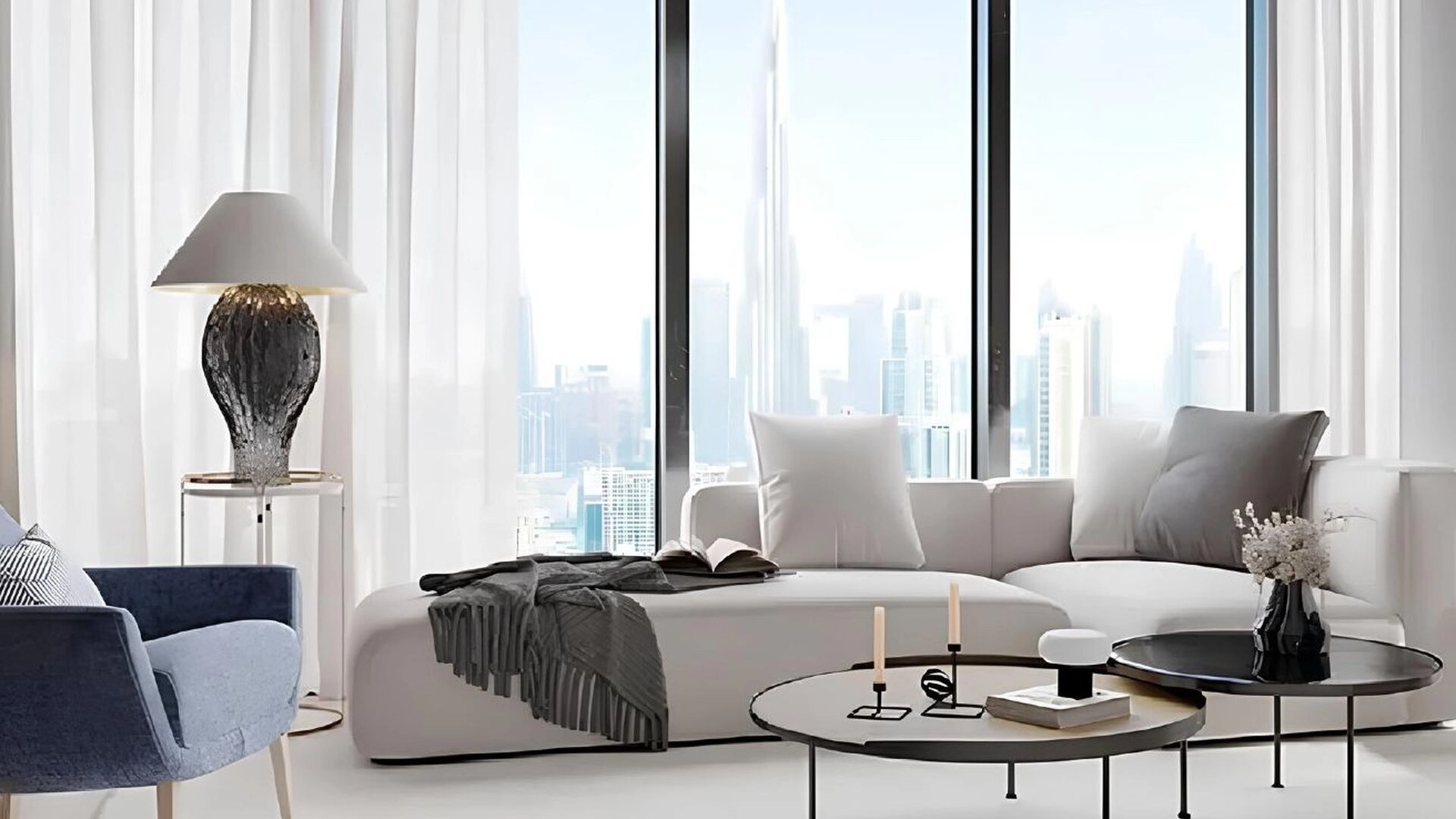 1-комнатные апартаменты, 78 м²