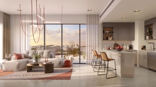 1-bedroom apartment, 729 ft²