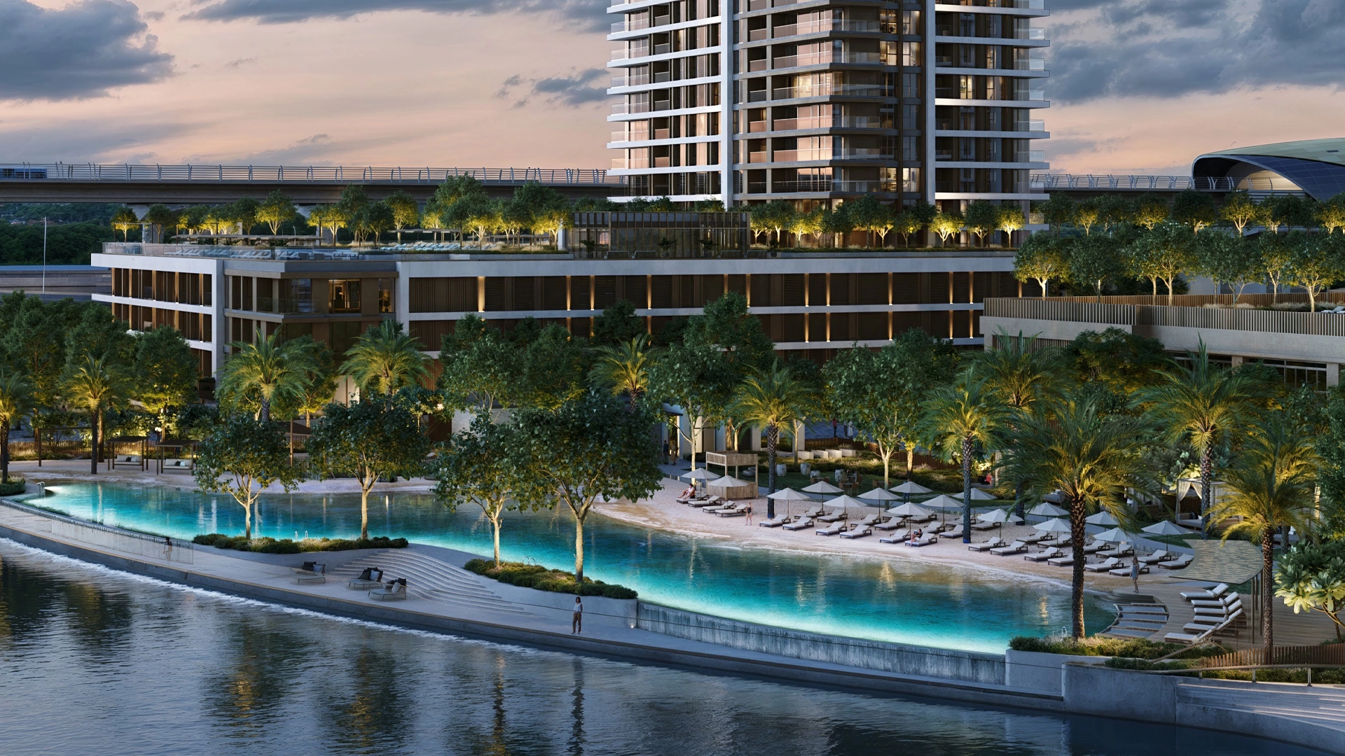 Palace Residences Creek Blue