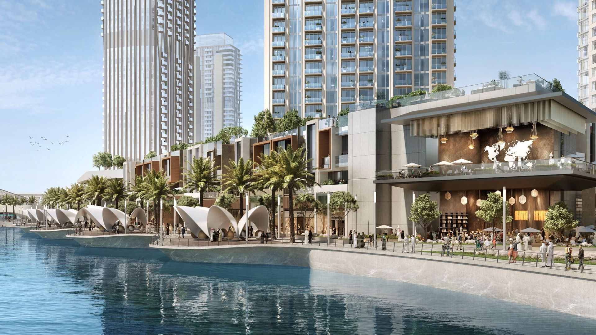 Palace Residences Creek Blue