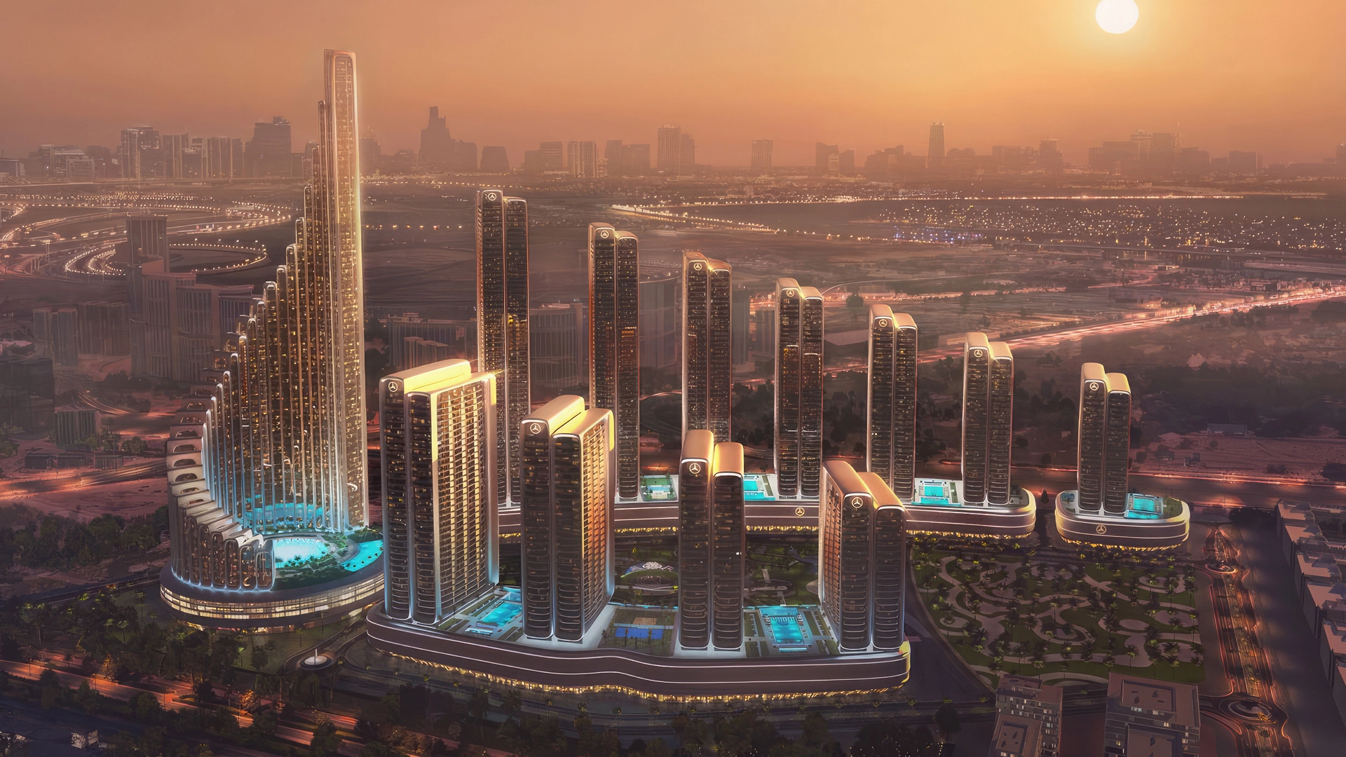 Mercedes-Benz Places Binghatti City