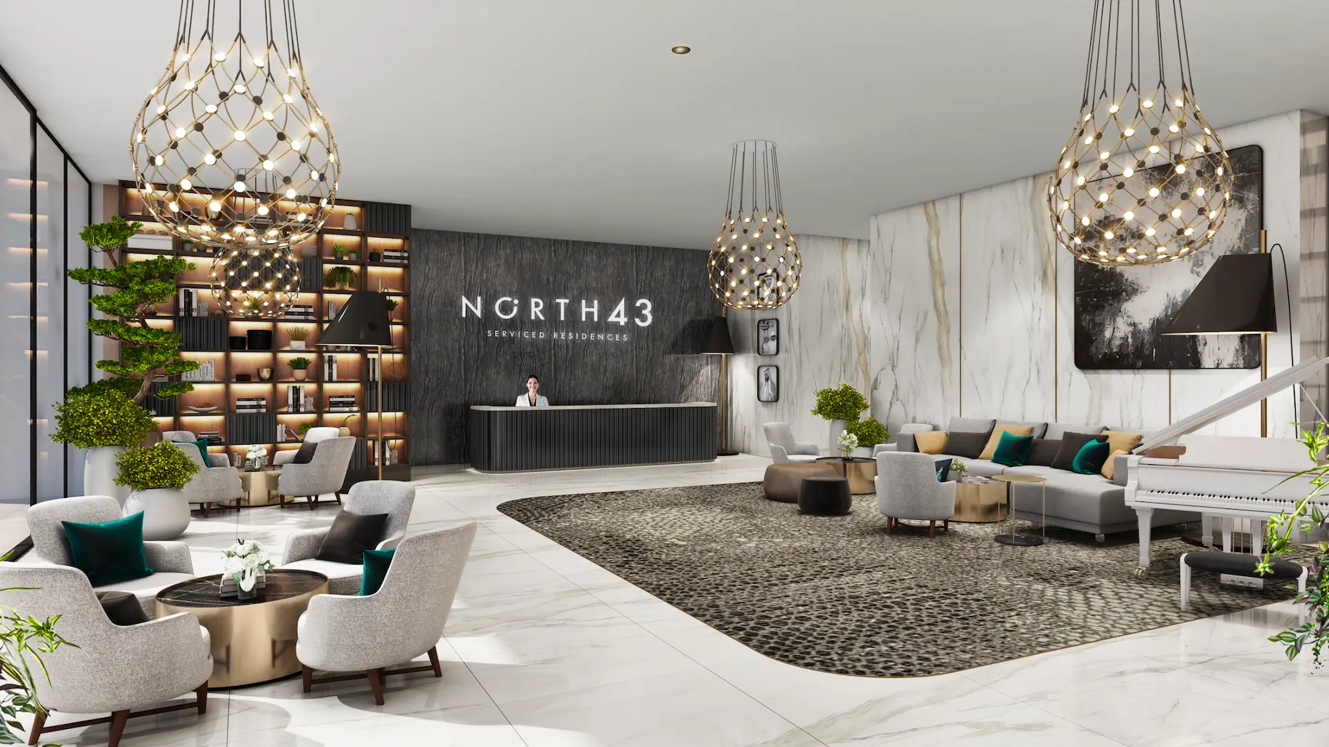 North 43